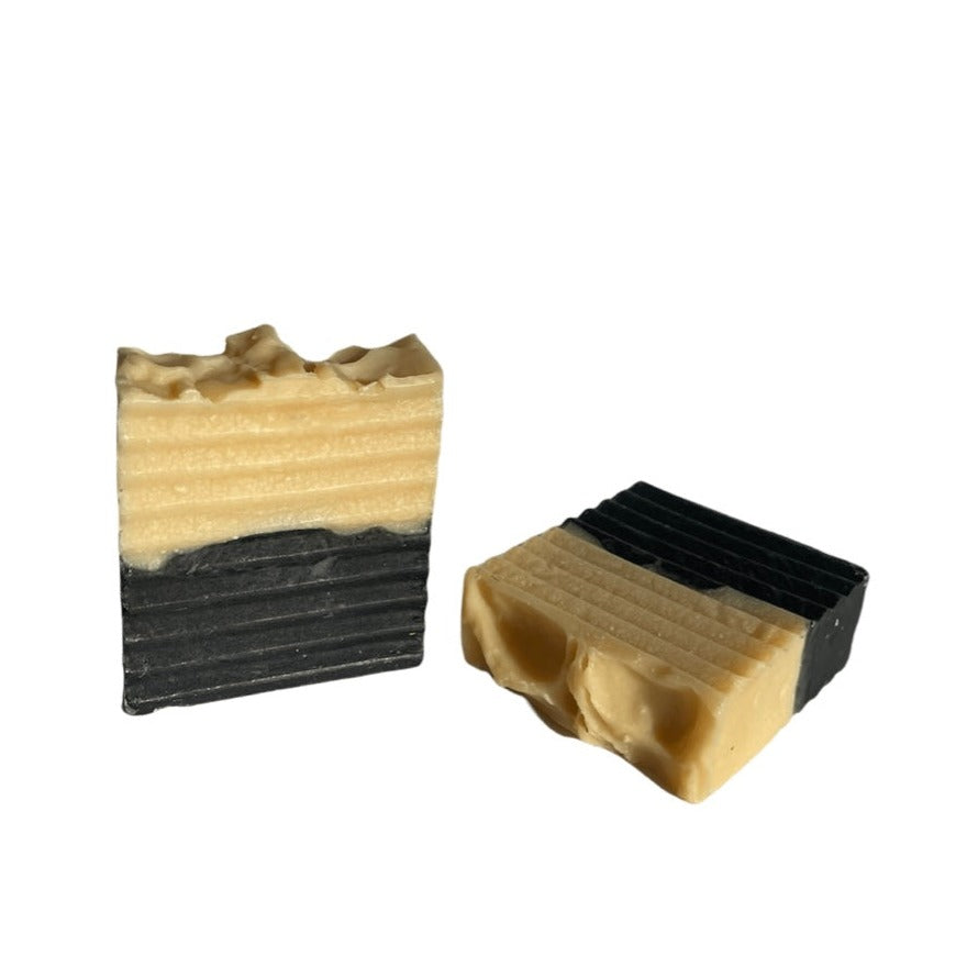 Coconut Milk and Charcoal Soap